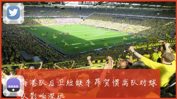 海港队后卫短缺李昂贺惯离队对球队影响深远