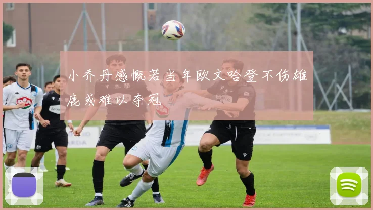 小乔丹感慨若当年欧文哈登不伤雄鹿或难以夺冠